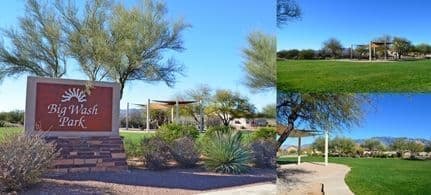 Big Wash Park in Vistoso Vistas Neighborhood in Oro Valley AZ