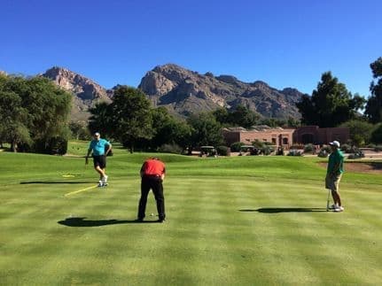 Golfing at Oro Valley Country Club 