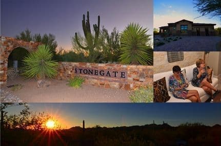 Stone Gate Neighborhood in Stone Canyon built by Monterey Homes