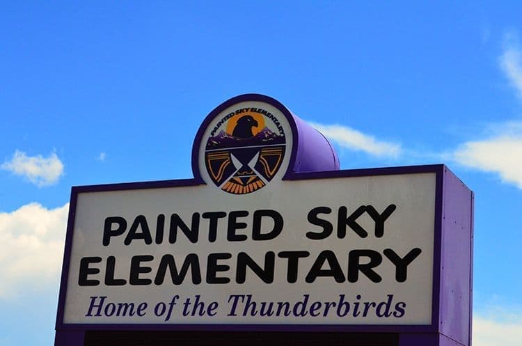 Schools Painted Sky Elementary School Home of the Thunderbirds, Oro Valley AZ